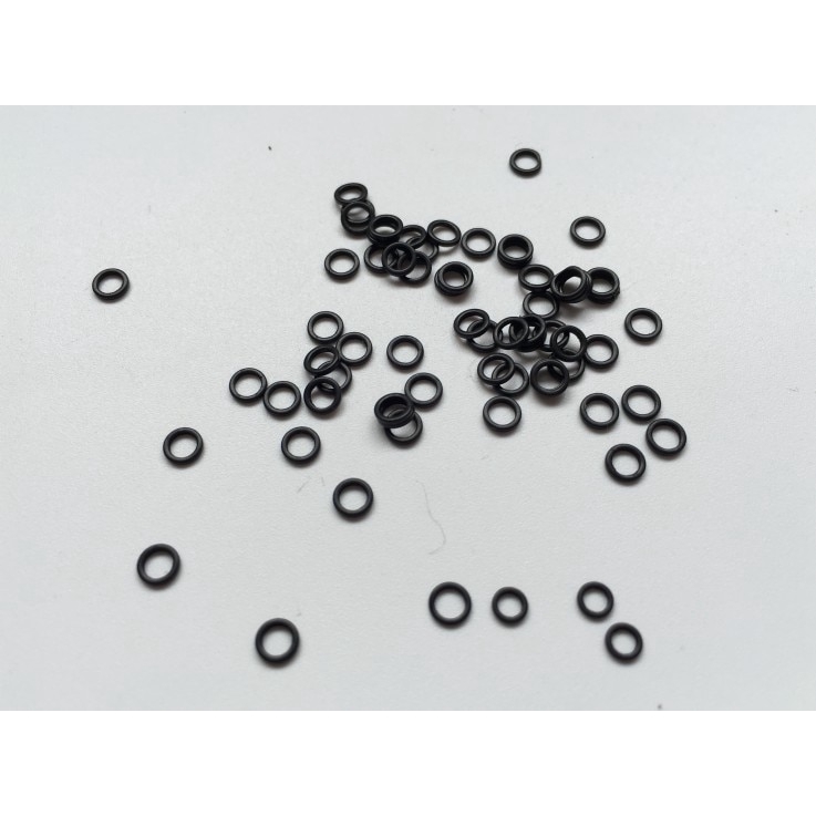 Set 100 Vòng Đệm Chữ O 3.1mm&amp;3.7mm Dùng Trong Câu Cá