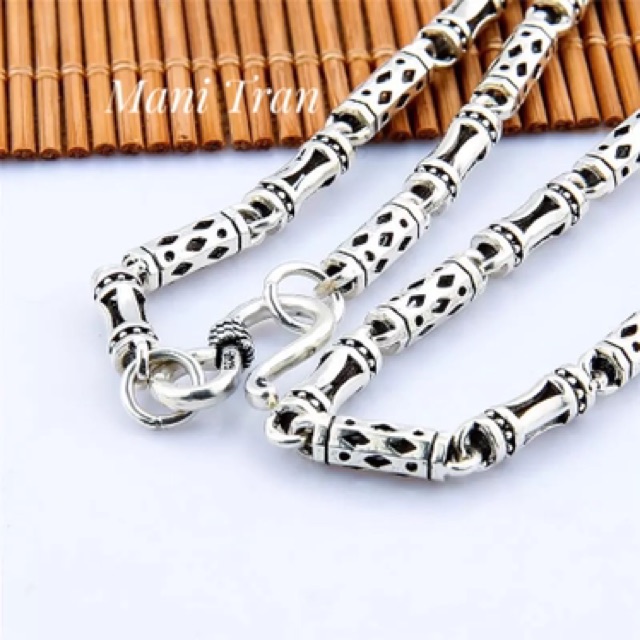 DÂY CHUYỀN KHÚC BẠC THÁI TRANG NHÃ