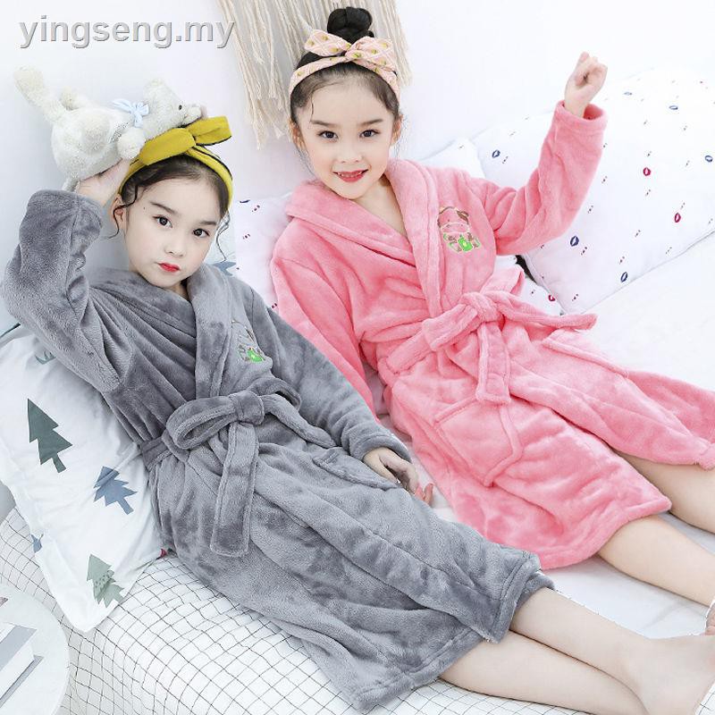 VEET Bộ Đồ Ngủ Pijama Vải Flannel Thời Trang Mùa Đông Cho Bé Trai Và Gái