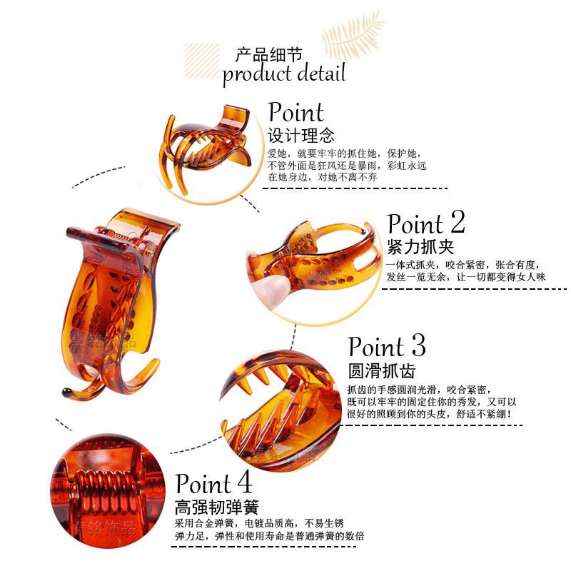 Kẹp Tóc Nữ ❤️FREESHIP❤️ Kẹp Càng cua 3 răng nữ theo phong cách Hàn Quốc ❤️ Kẹp tóc mini xinh xắn cho nữ mã 002