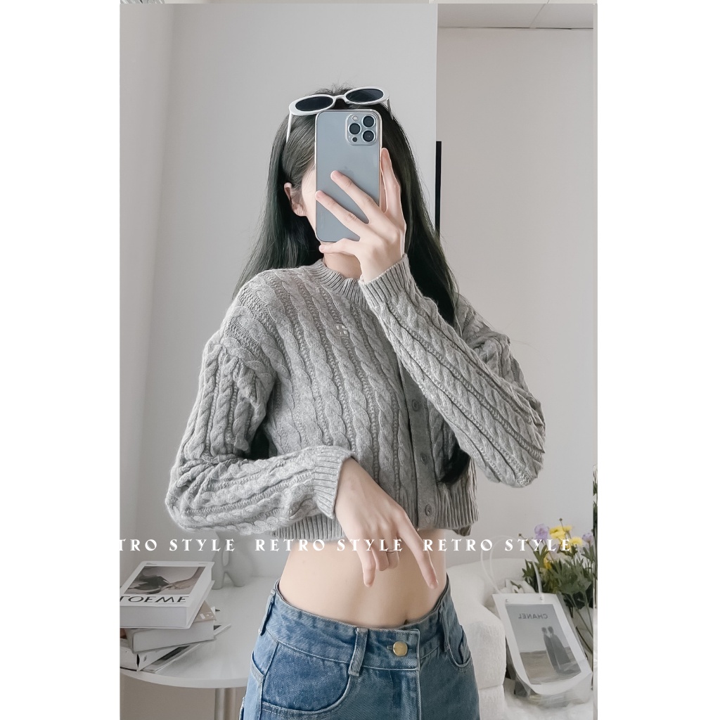 Áo croptop len vặn thừng mã Aocdgthungcrt935_P3K8