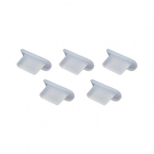 Set 5 Nắp Silicon Đậy Cổng Sạc IPhone Chống Bụi Tiện Lợi