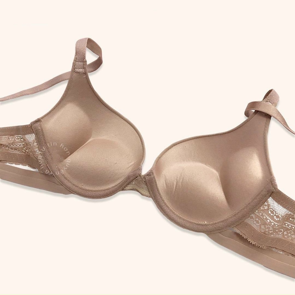 Áo lót nữ Embra áo trơn siêu nhẹ dày 3cm có gọng nâng ngực EBALCG32
