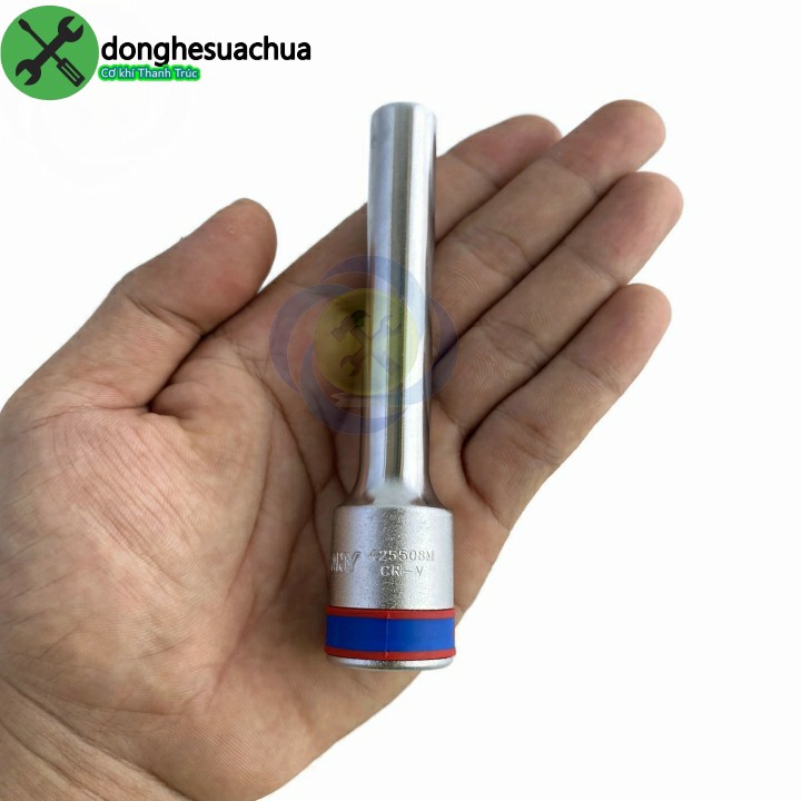 Tuýp 8mm dài 120mm loại 1/2 có 6 cạnh Kingtony 425508M