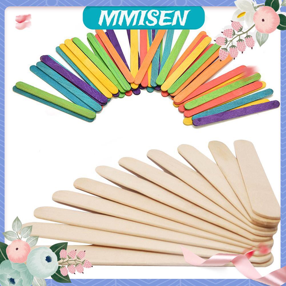 Set 50 Que Gỗ Làm Kem Que