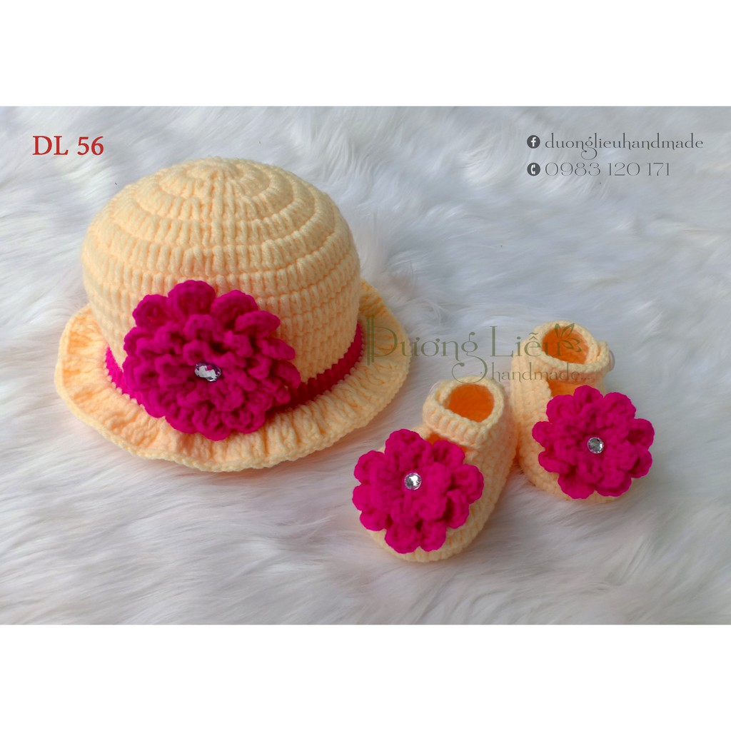 COMBO NÓN VÀ GIÀY CHO BÉ GÁI