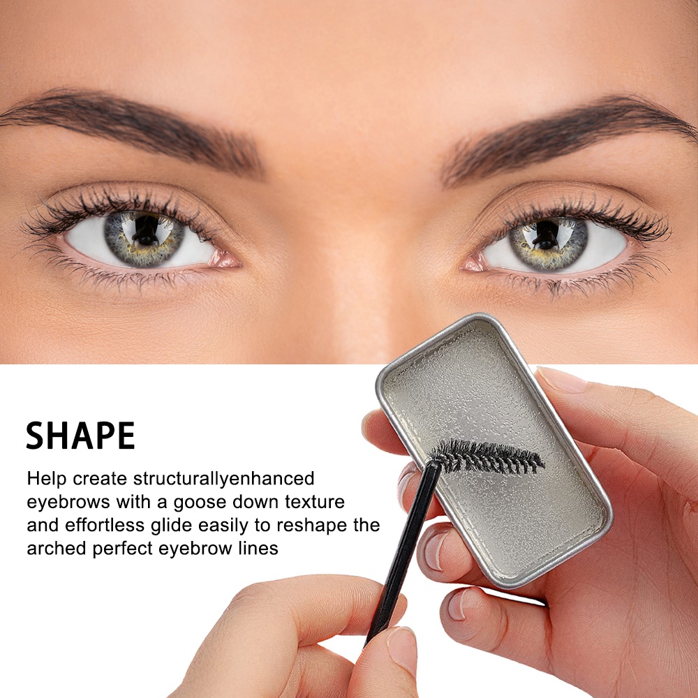 Không thấm nước Ladies Toning Brush Eyebrow Gel Trang điểm Eyebrow Mỹ phẩm Eyebrow Repair Gel 3D