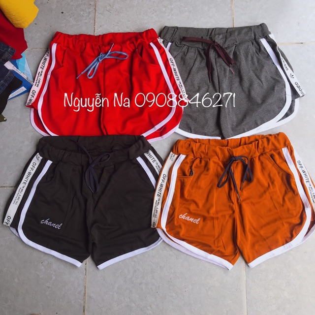 Quần short thun thể thao lưng thun dây rút- hình thật chính chủ