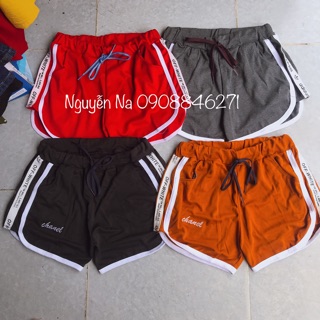 Quần short thun thể thao lưng thun dây rút- hình thật chính chủ