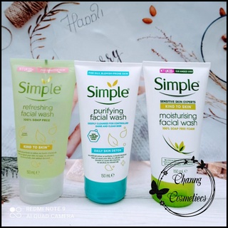 Sữa rửa mặt simple dưỡng ẩm 150ml