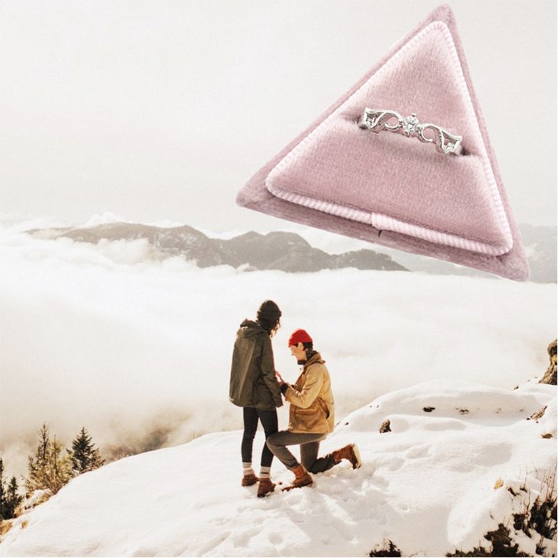 Flgo Hộp Đựng Nhẫn Cưới Chất Lượng Cao