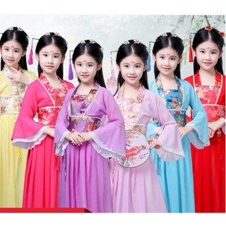 Cổ trang bé gái nhiều màu, hàng có sẵn S2.