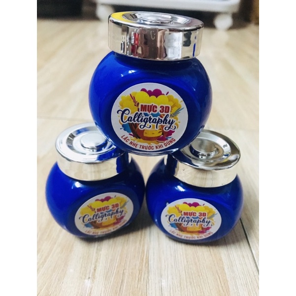 Combo 3 hộp mực 3D Calligraphy cho Quản bút