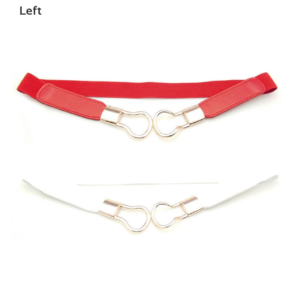 1 Thắt Lưng Da PU Bản Nhỏ Co Giãn Thời Trang Cho Nữ