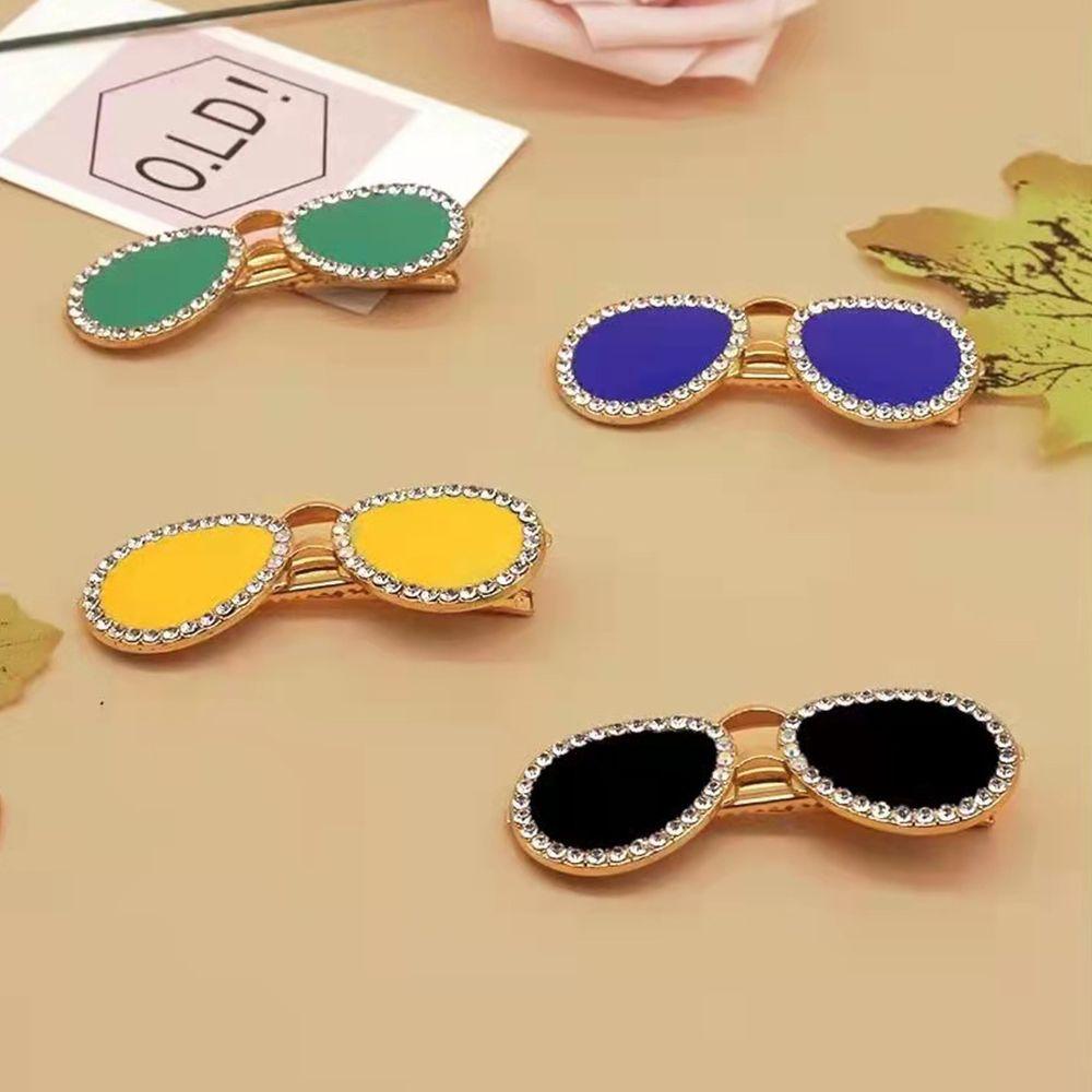 Kẹp Tóc Hình Kính Mát Phong Cách Hàn Quốc Dễ Thương WMES15H