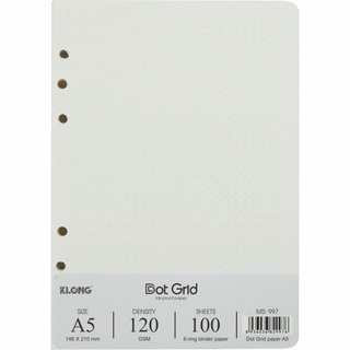 Ruột sổ còng dot grid a5 - 100 tờ; ms: 997