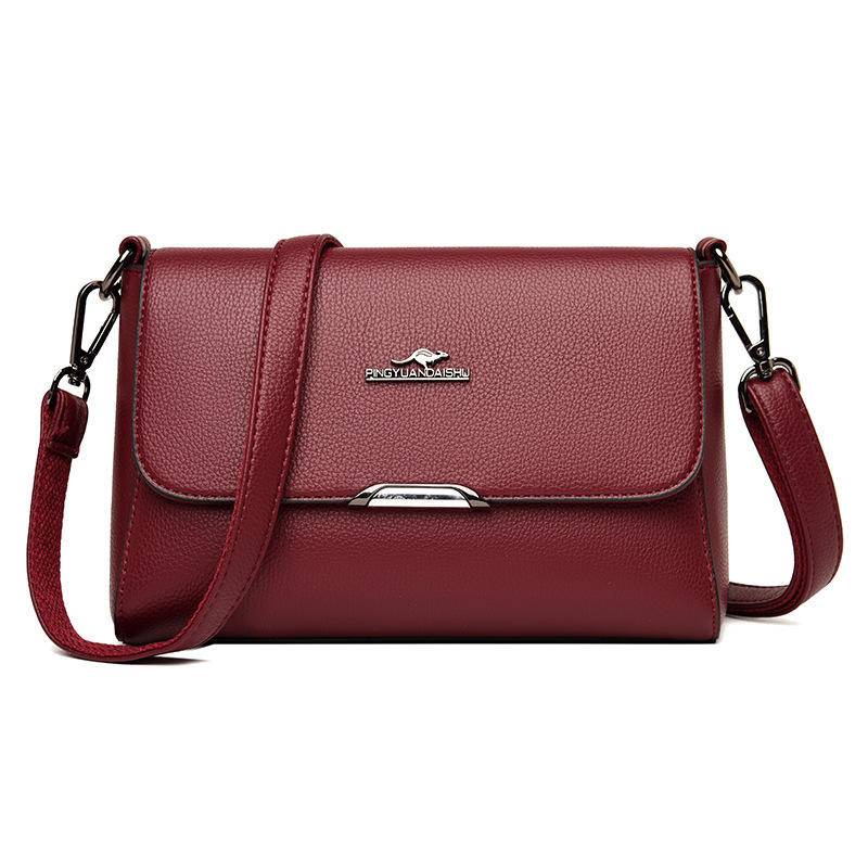 Túi Xách Da Pu Mềm Dáng Vuông Thời Trang Cho Nữ Mã 3335#