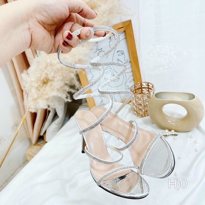 SANDAL LÒ XO ĐÍNH ĐÁ SIÊU HOT