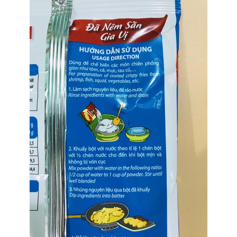 Bột chiên giòn Meizan/ bột năng / bột bắp / bột chiên ngô cho món ăn thêm hấp dẫn