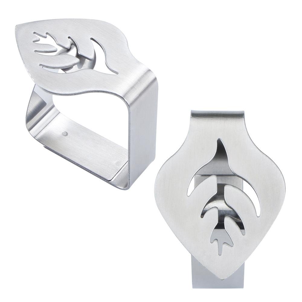PATRICIA Giá Đỡ Kẹp Khăn Trải Bàn Bằng Thép Không Gỉ Tiện Dụng