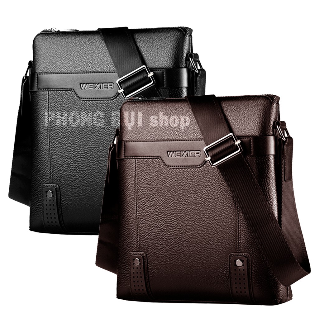 Túi Xách Da Nam Size To Đeo Chéo Đi Học Đựng Sách Vở Ipad, Ngăn Rộng Rãi, Túi Đeo Chéo Nam | BigBuy360 - bigbuy360.vn