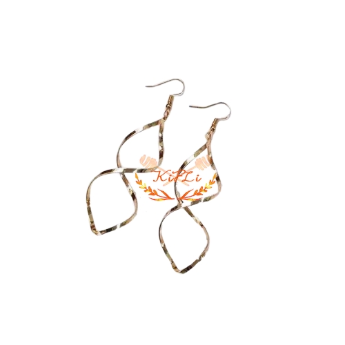 Bông tai xoắn ốc phong cách Hàn Quốc tối giản thời trang mã model LE0453