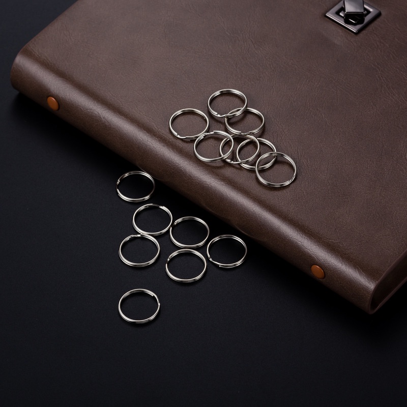 Set 25 Móc Khóa Bằng Thép Không Gỉ 20mm