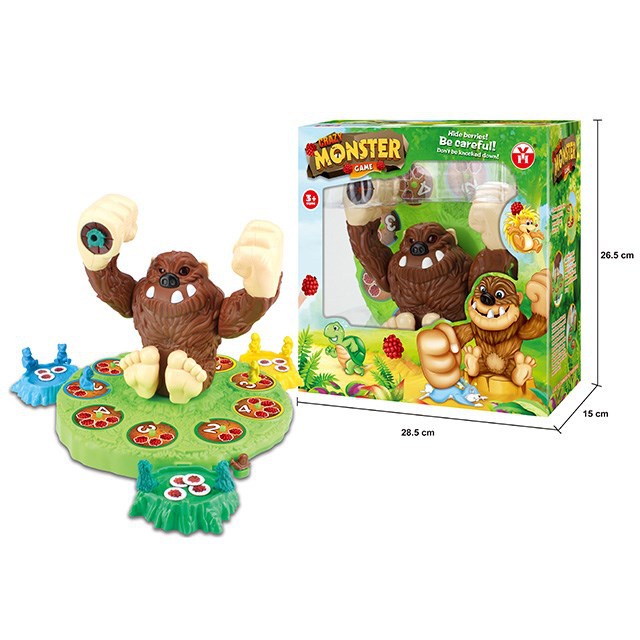 Đồ Chơi Trẻ Em Khỉ Điên Đập Phá - Crazy Monster Game