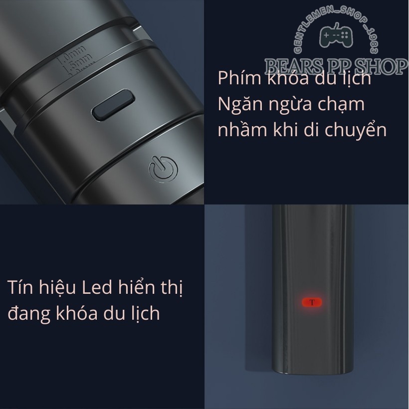 Tông Đơ Cắt Tóc Chuyên Nghiệp Cho Người Lớn Trẻ Em Riwa 6101 I Máy Bảo Hành Máy 3 Năm Il TĂNG Cửa Hàng