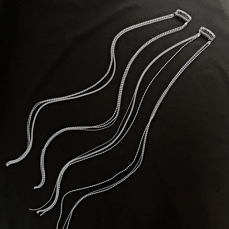 Dây Buộc Tóc Phối Chuỗi Xích Thời Trang Xinh Xắn Dành Cho Nữ