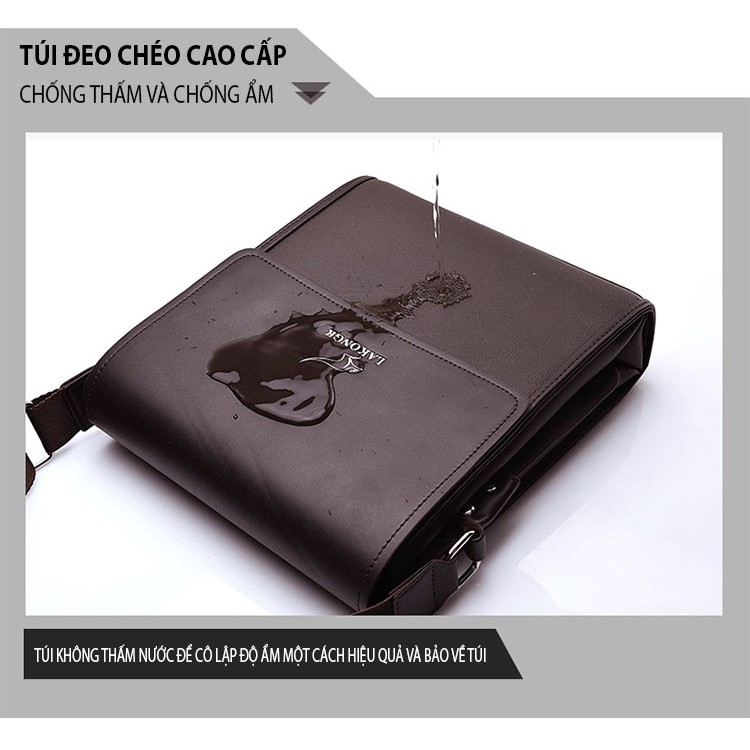 Túi đeo chéo nam da cao cấp Kangaru T0045 | BigBuy360 - bigbuy360.vn