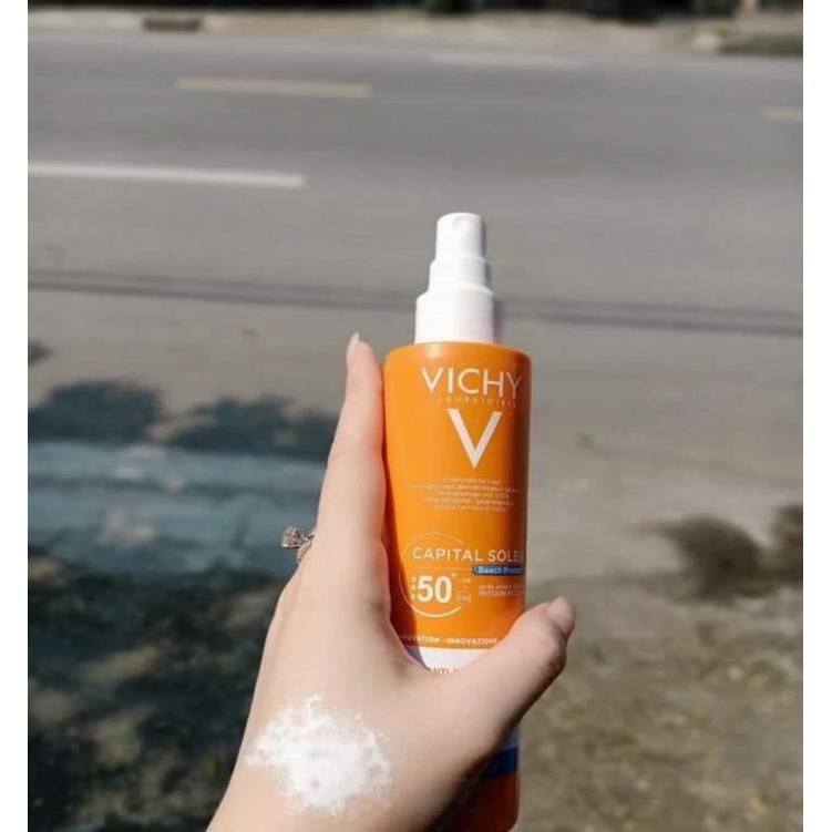 Xịt chống nắng Vichy Capital Soleil Spray Protector 200ml - HONGS BEAUTY