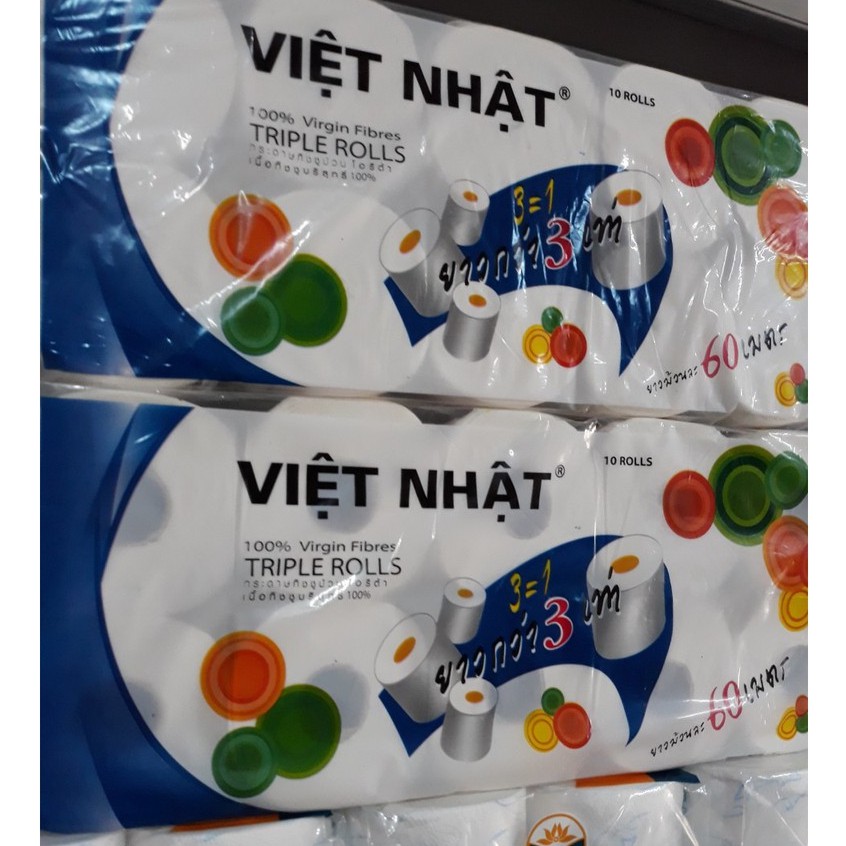 Bịch Giấy Vệ Sinh Việt Nhật - 10 Cuộn