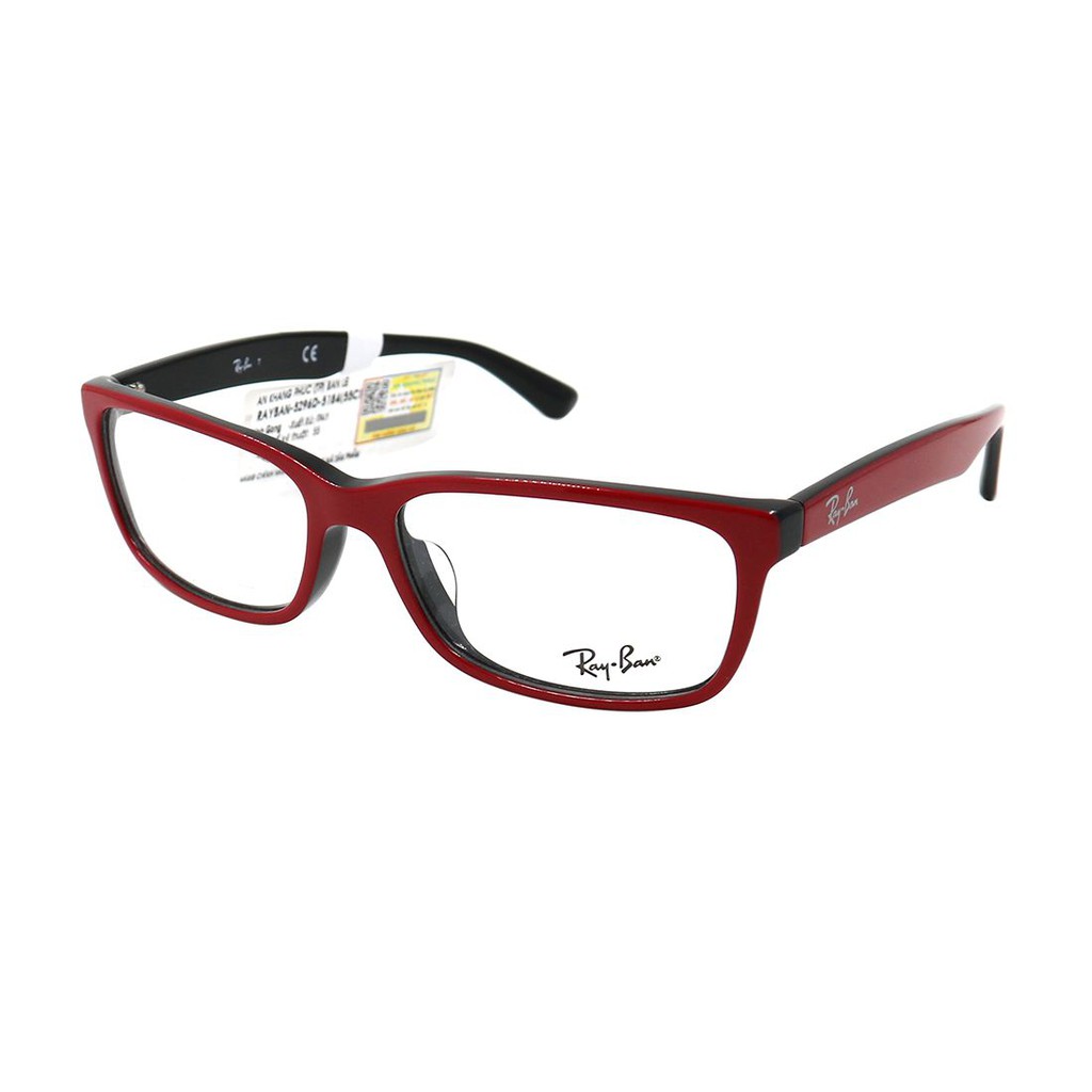 Gọng kính nam nữ Rayban RB5296D  màu sắc thời trang, thiết kế dễ đeo bảo vệ mắt