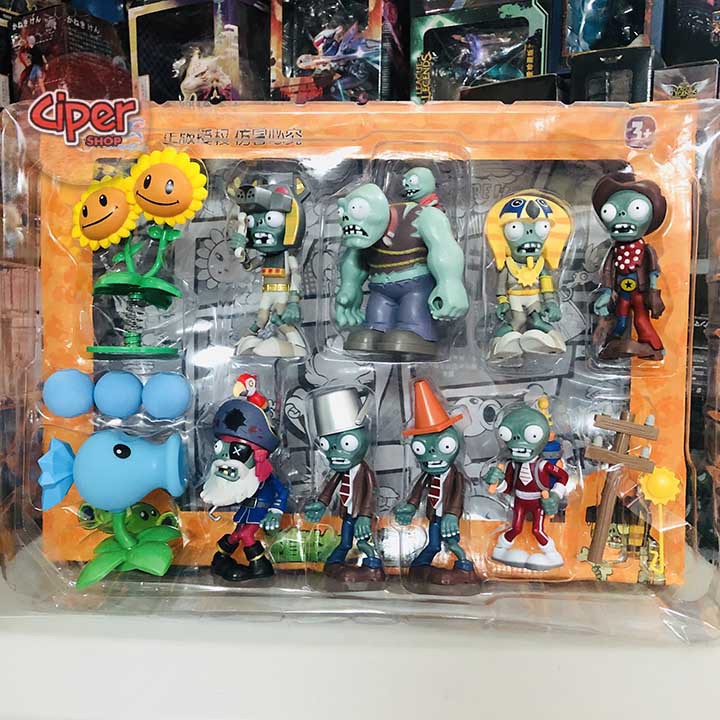 Bộ mô hình Plant and Zombie CP01