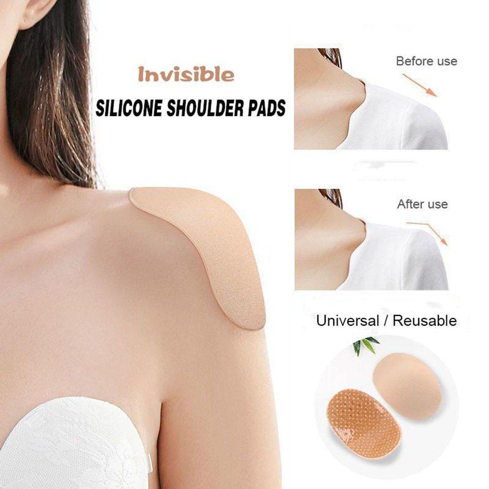 Bộ 2 Miếng Đệm Vai Bằng Silicon Mềm Giúp Tăng Cường Sức Mạnh