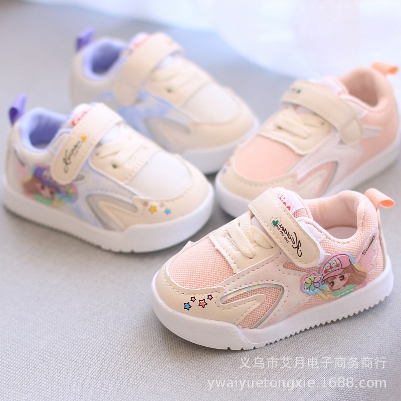 Giày thể thao cô gái siêu nhẹ và dễ thương cho bé gái size 16-20