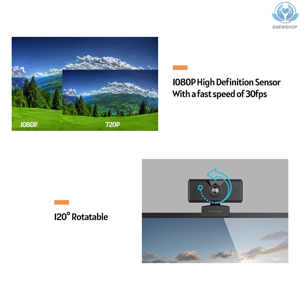 Webcam Độ Phân Giải Cao 1080p Tích Hợp Micro Cho Máy Tính | BigBuy360 - bigbuy360.vn