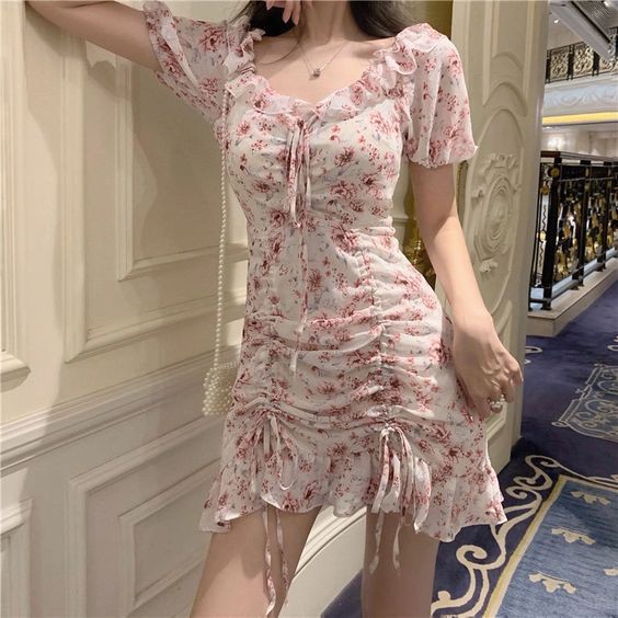 Rập giấy mẫu đầm A155 (Không phải quần áo)
