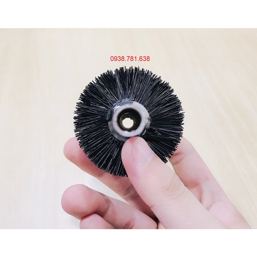 Chổi cước thông ống Nilong Đen lò xo cán 8*50*135*0.3