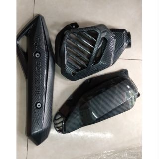 Bộ 3 món ốp cacbon cho ab 2013-2015