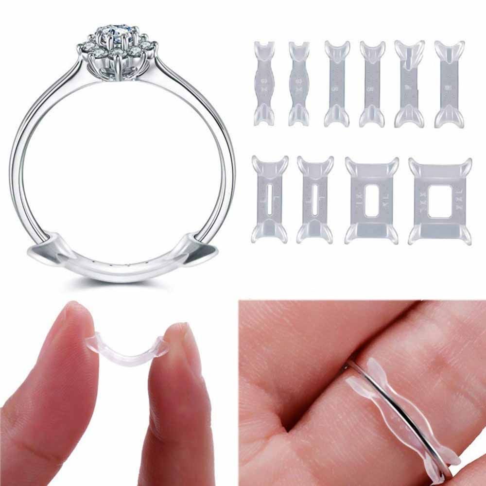 Set 12 miếng chèn điều chỉnh giảm kích thước nhẫn vô hình chất lượng cao