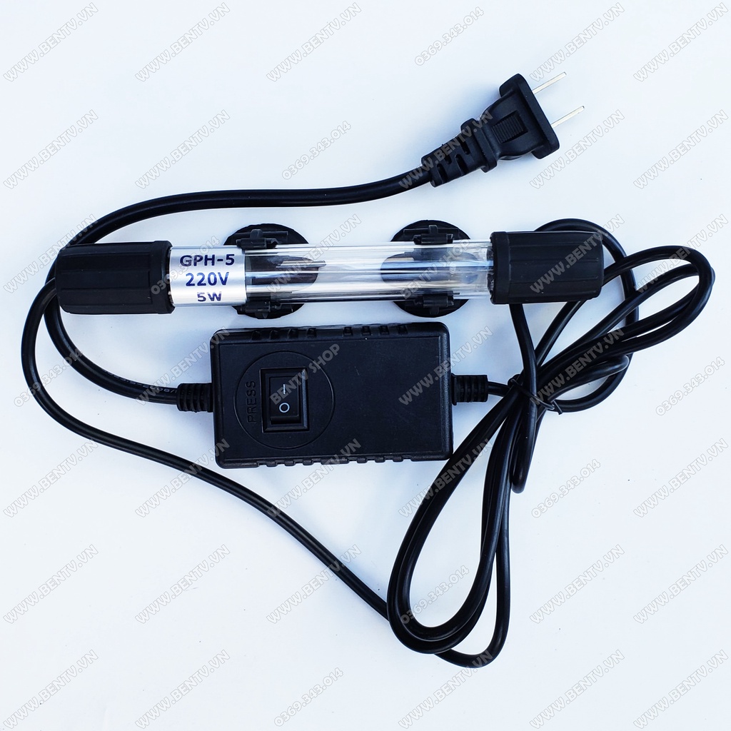 Đèn UV Diệt Tảo Diệt Khuẩn 5W/7W/9W/11W/13W