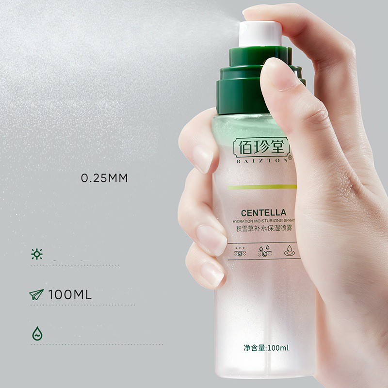 Xịt Khoáng Toner Rau Má Baizton Centella Cấp Ẩm, Dưỡng Trắng Da, Kiểm Soát Dầu, Se Khít Lỗ Chân Lông | BigBuy360 - bigbuy360.vn