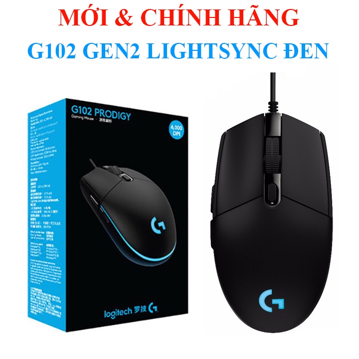 Chuột game Logitech G203 , G103 2020, G102 gen 2 Lightsync, G300S