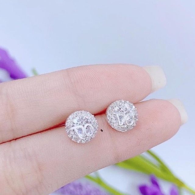 Bông tai bạc  thời trang siêu xinh, thời thượng sang chảnh Mainomi Shop Bạc Xinh