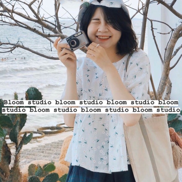 Áo babydoll hoa nhí