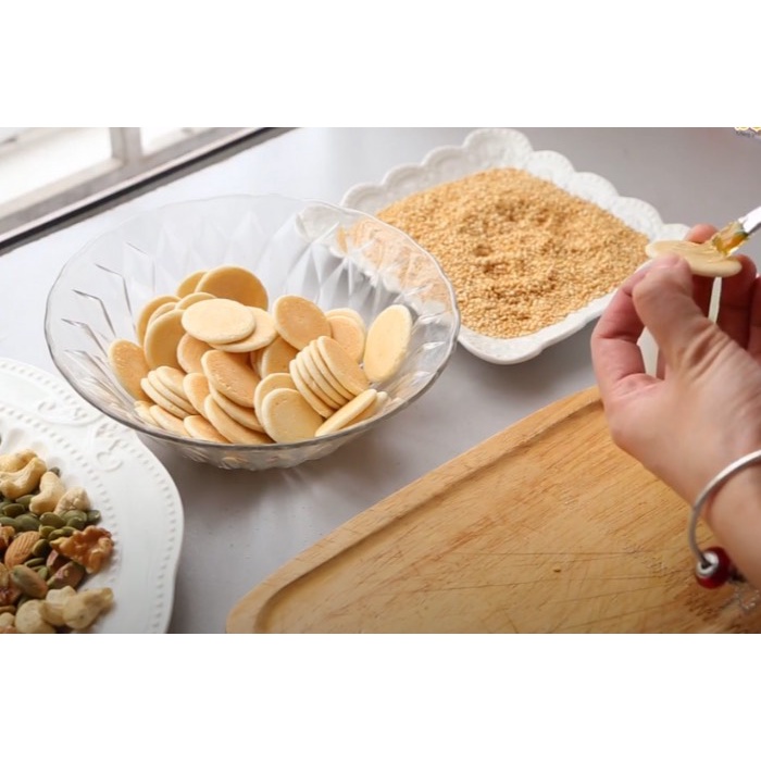 Set nguyên liệu tự làm bánh đồng tiền mix hạt