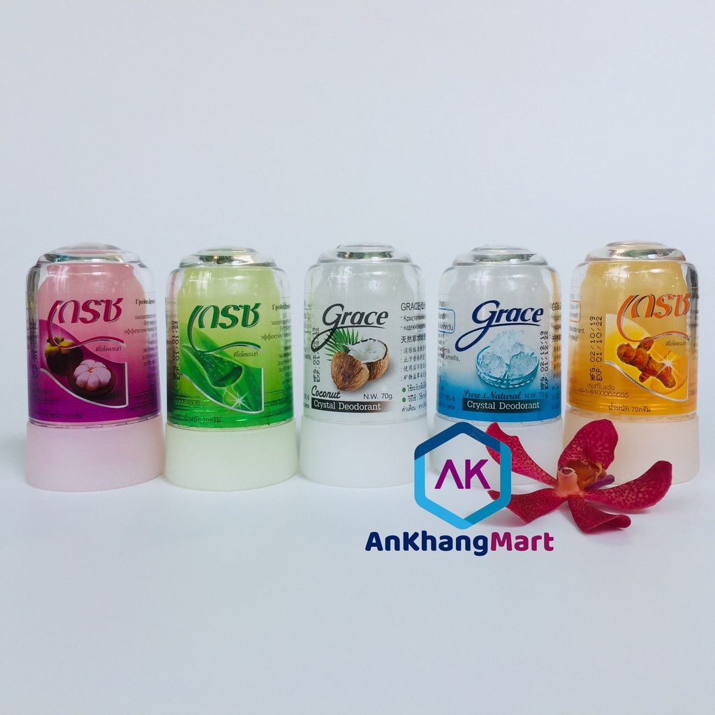 Lăn khử mùi đá khoáng - nhập khẩu Thái Lan 70g