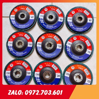 Ráp xêp viko 100mm, độ mịn 40-320cc, nhám xếp hàn quốc chính hãng, cty xnk viko việt nam